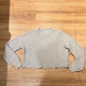 BP NORDSTROM Gray Crop Sweater